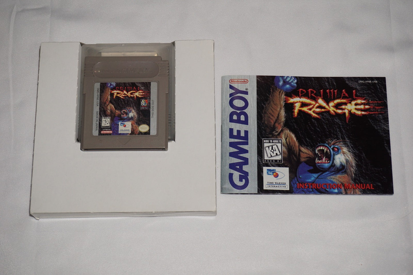 Primal Rage (Nintendo Game Boy Gameboy) Complete in Box CIB