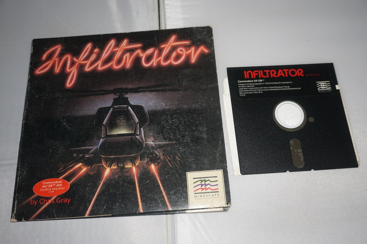 Infiltrator (Commodore 64/128) with Box