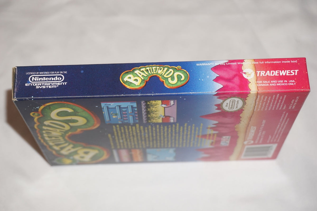 Battletoads (Nintendo NES) Complete in Box CIB