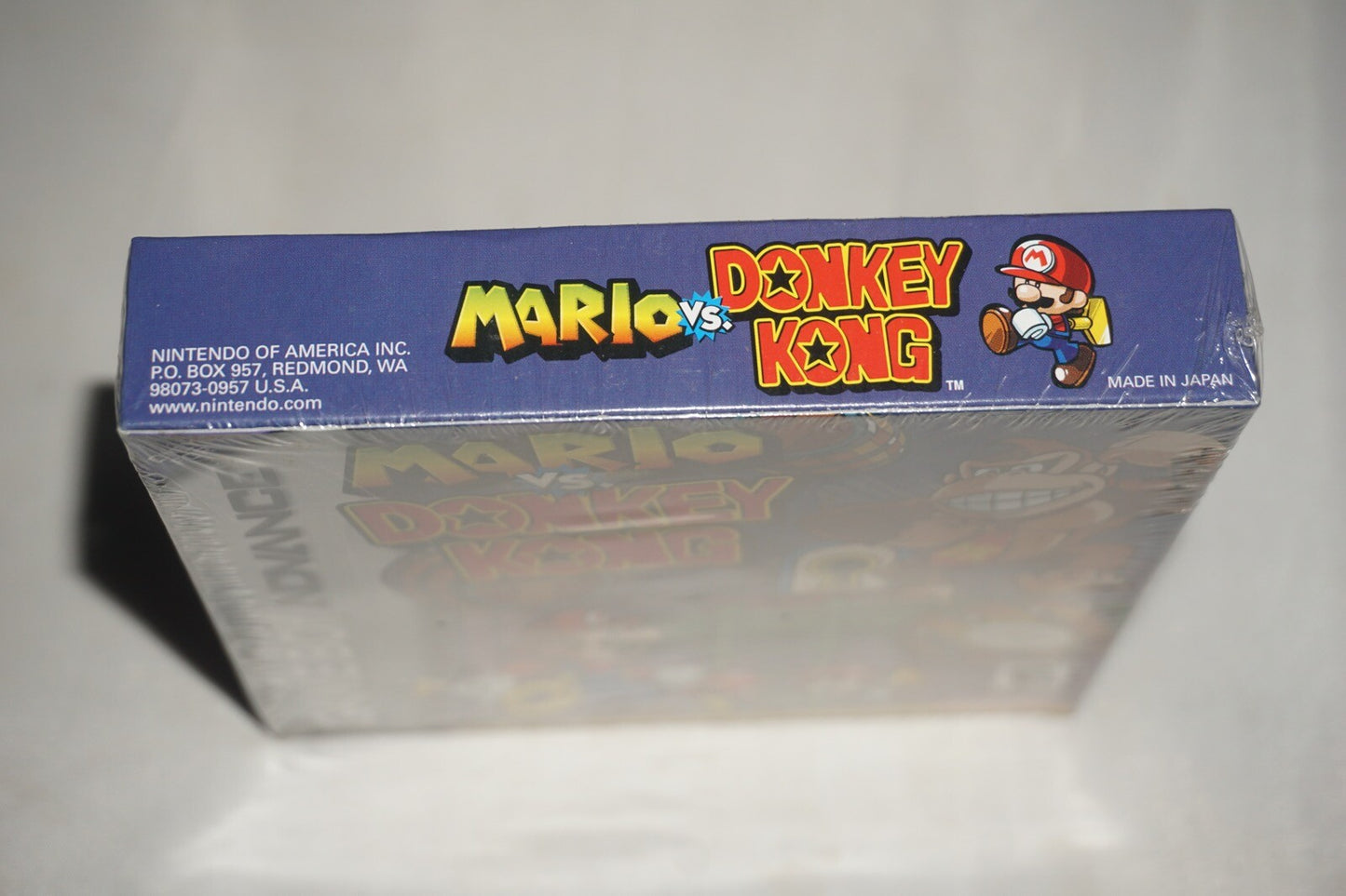 Mario Vs Donkey Kong (Nintendo Gameboy Advance GBA) NEW Factory Sealed