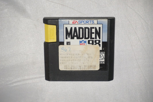 Madden 98 (Sega Genesis) Cart Only