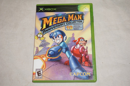 Mega Man Anniversary Collection (Microsoft Xbox) w/ Case MegaMan