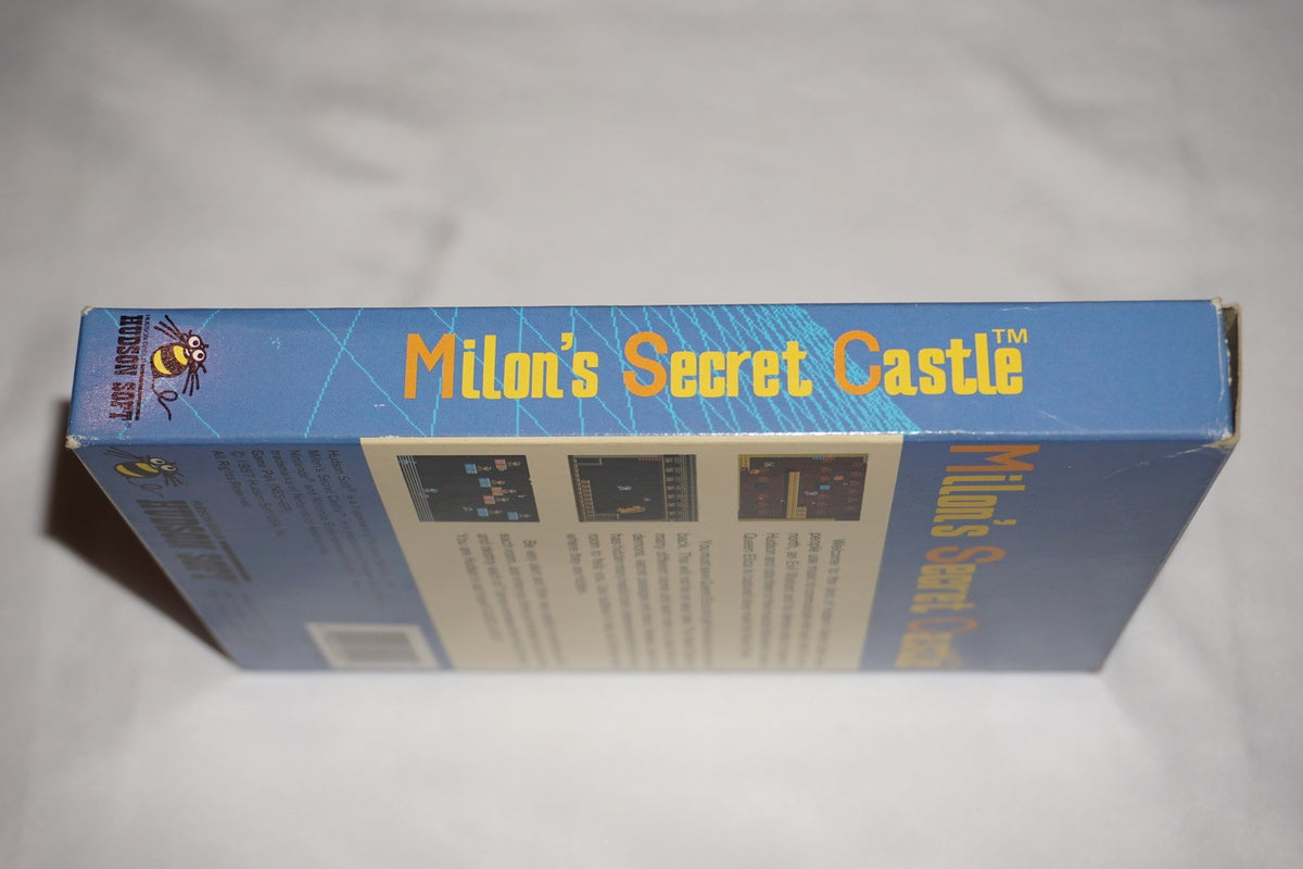 Milon's Secret Castle (Nintendo NES) Complete in Box CIB