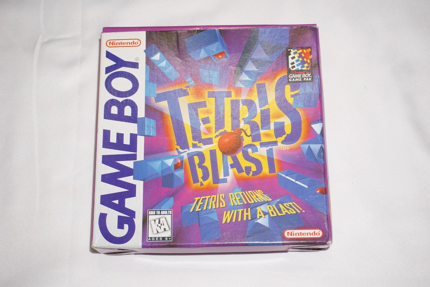 Tetris Blast (Nintendo Game Boy Gameboy) Complete in Box CIB