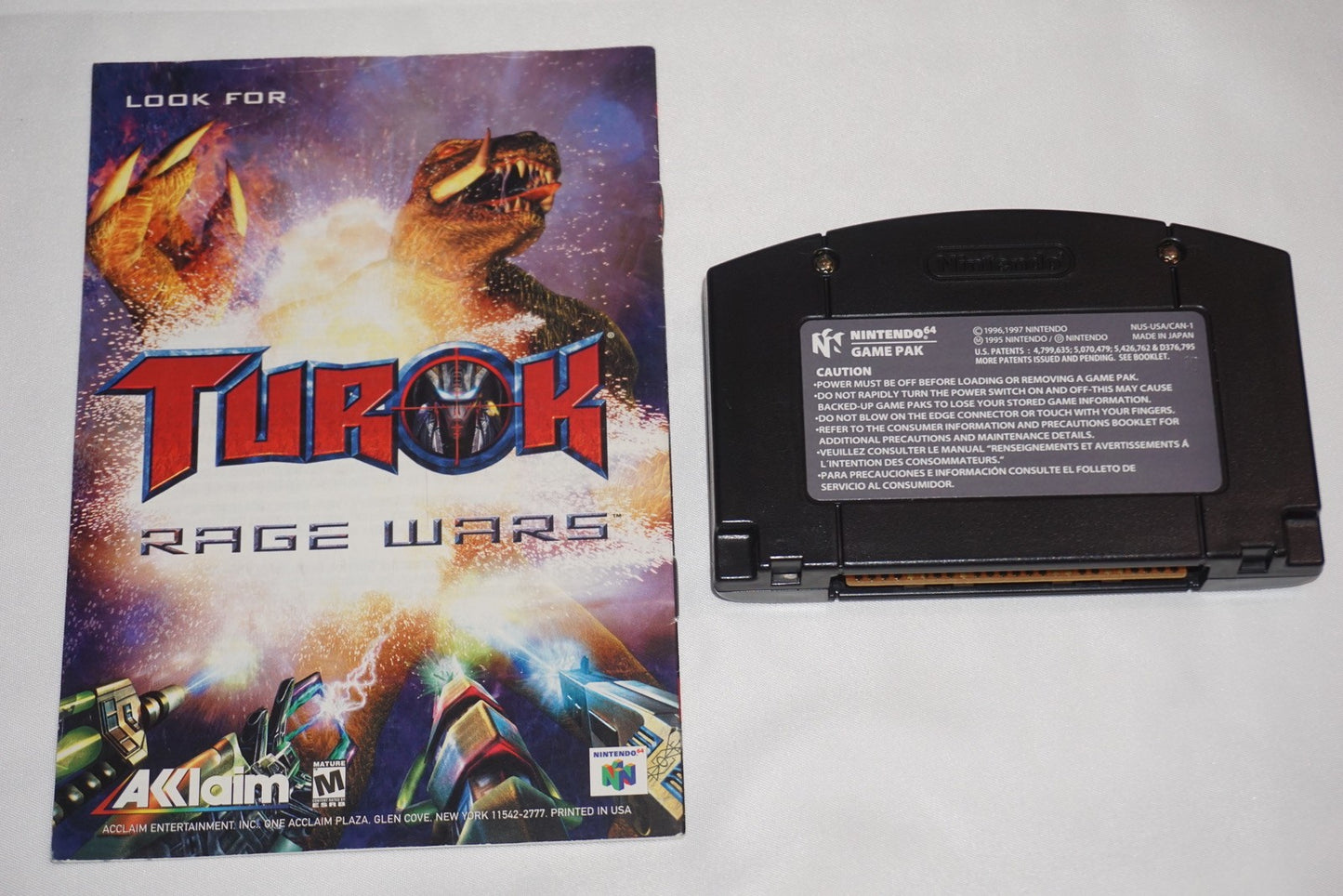 Armorines: Project S.W.A.R.M Swarm (Nintendo 64 N64) Complete in Box CIB