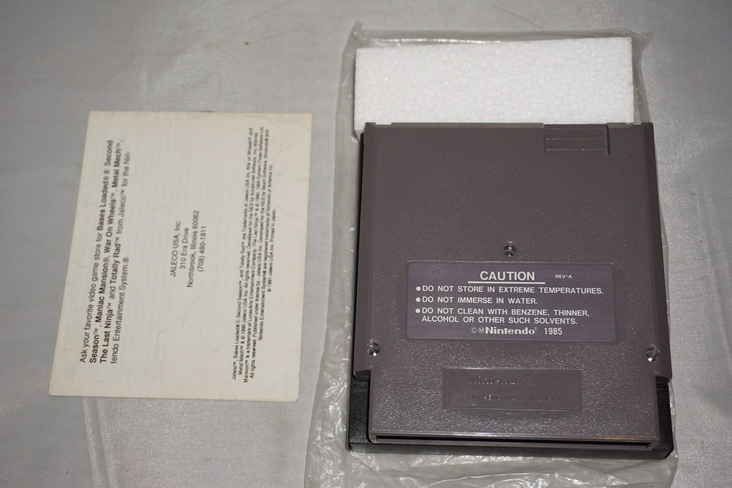 Whomp Em (Nintendo NES) Complete in Box CIB