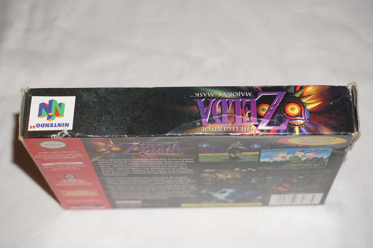 Legend of Zelda Majora's Mask (Nintendo 64 N64) Complete in Box CIB