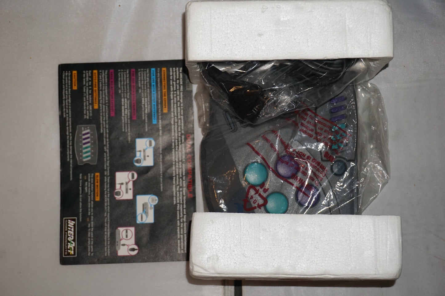 Interact Arcade Pro Stick (Sega Genesis Super Nintendo SNES CD) NEW