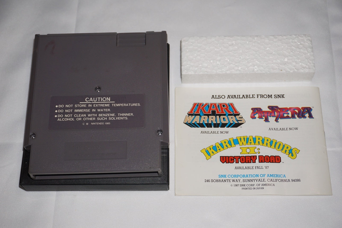 Alpha Mission (Nintendo NES) Complete in Box CIB