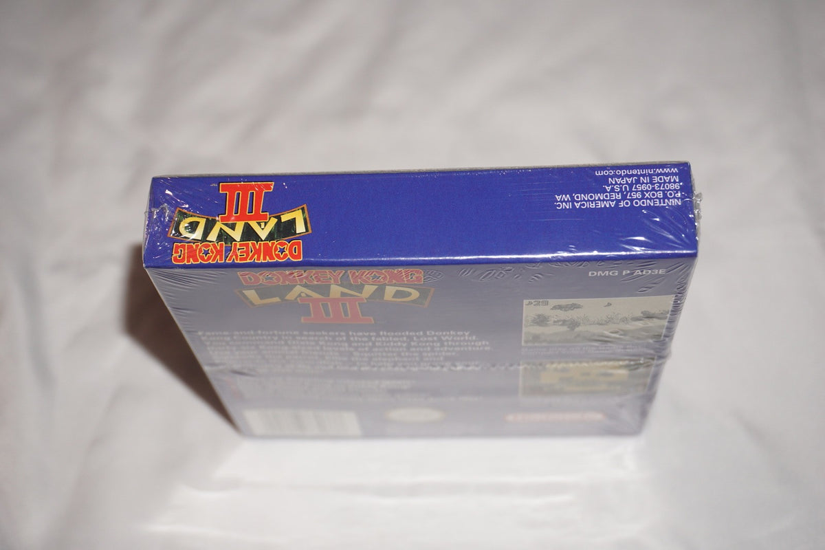 Donkey Kong Land III 3 (Nintendo Game Boy Gameboy) NEW Sealed