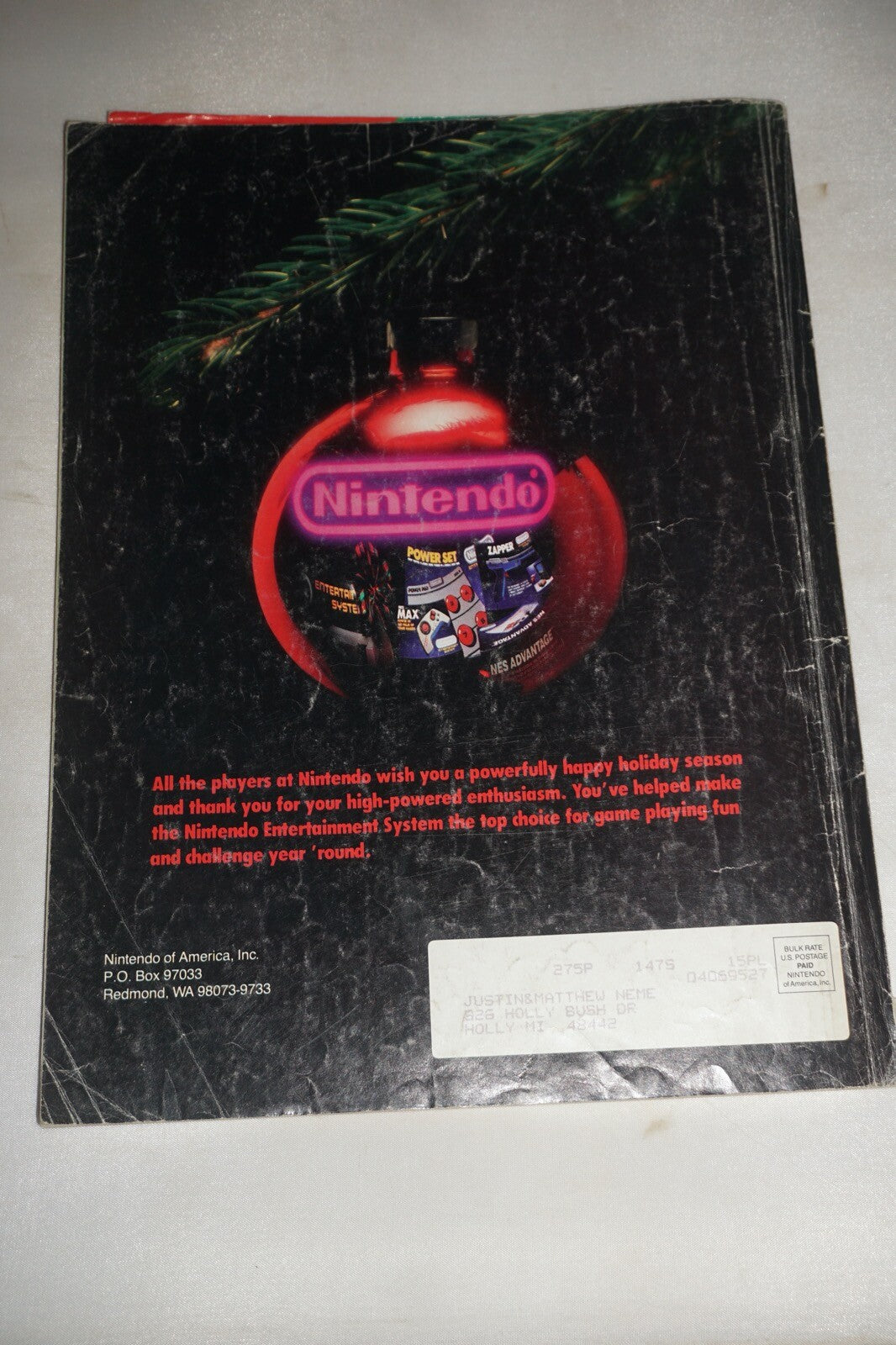 November/December 1988 Track Field II Nintendo Power Magazine #4