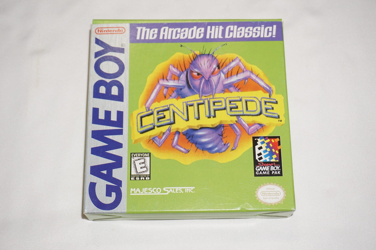 Centipede (Nintendo Game Boy Game Boy) Complete in Box CIB