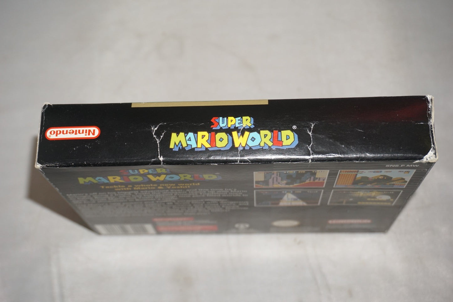 Super Mario World PC (Super Nintendo SNES) Complete in Box CIB