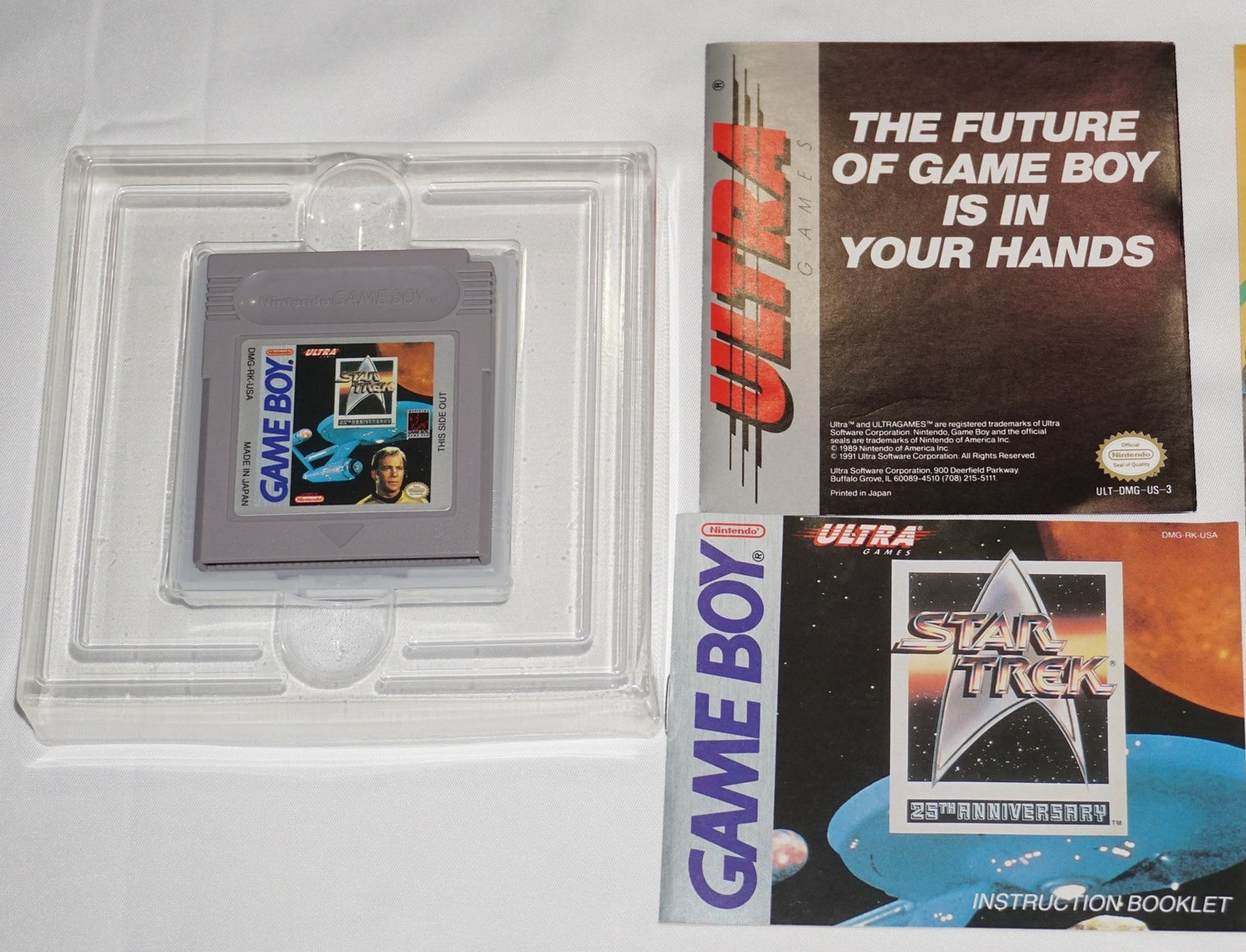 Star Trek 25th Anniversary (Nintendo Game Boy Gameboy) Complete w/ Reg CIB