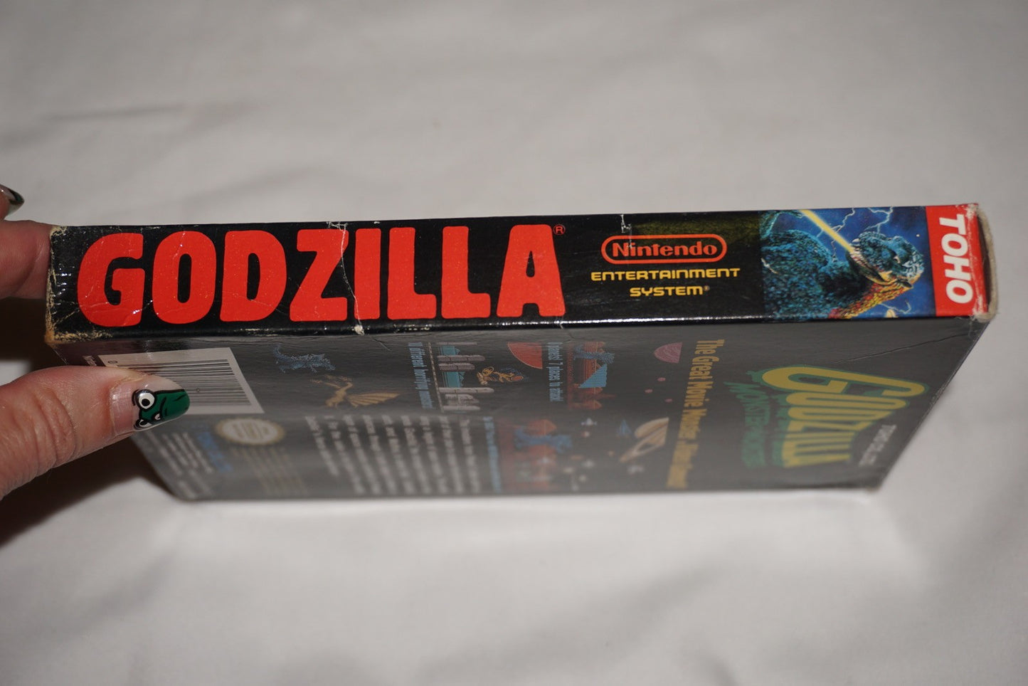 Godzilla: Monster of Monsters (Nintendo NES) Complete in Box CIB