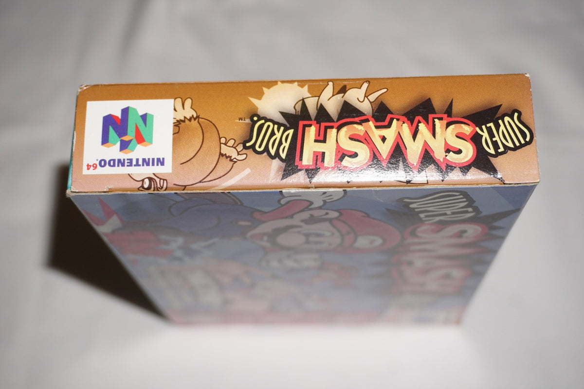 Super Smash Bros (Nintendo 64 N64) Complete in Box CIB Authentic