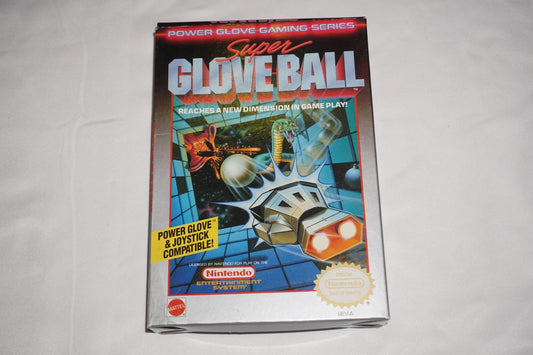 Super Glove Ball (Nintendo NES) Complete in Box CIB