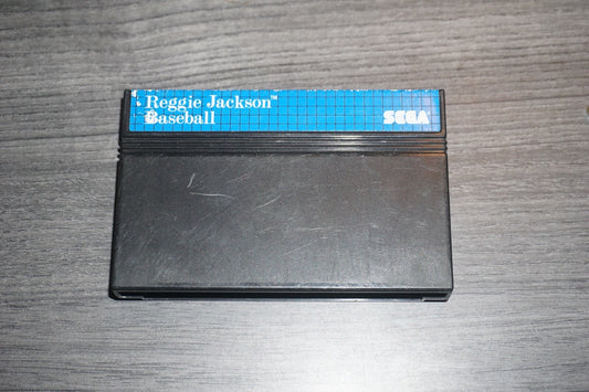Reggie Jackson Baseball (Sega Master System SMS) Cart Only Blue Label