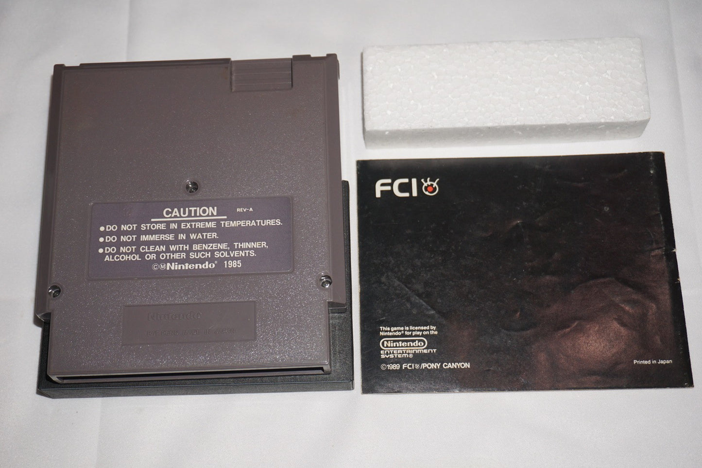 Hydlide (Nintendo NES) Complete in Box CIB