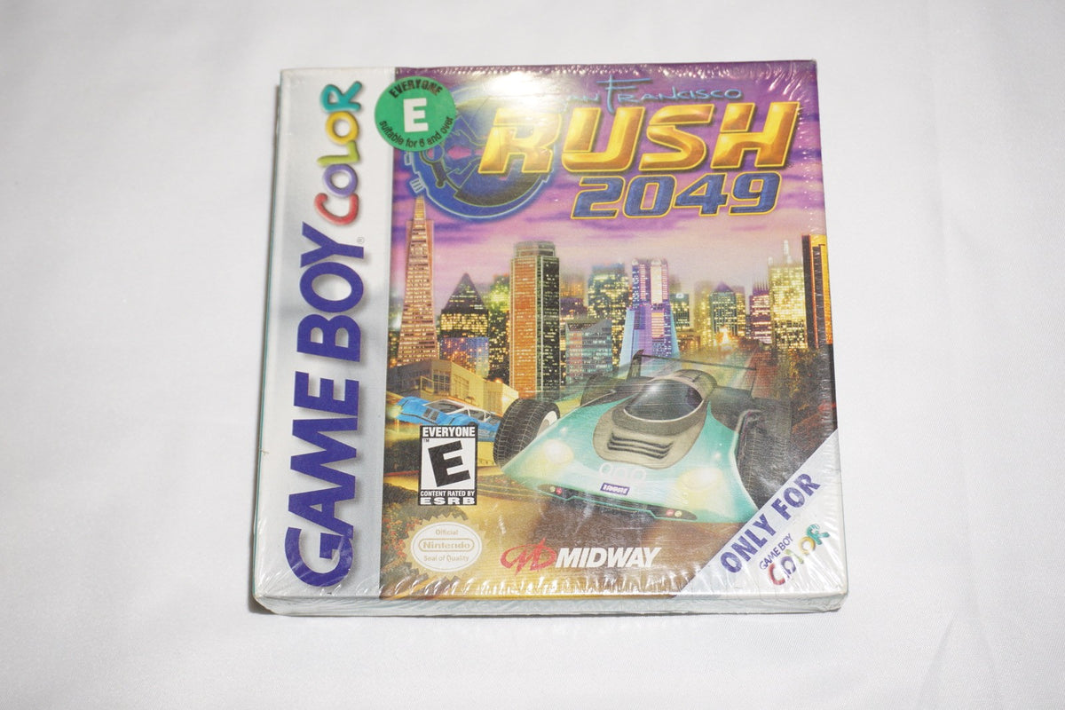 San Francisco Rush 2049 (Nintendo Game Boy Color Gameboy) NEW Sealed