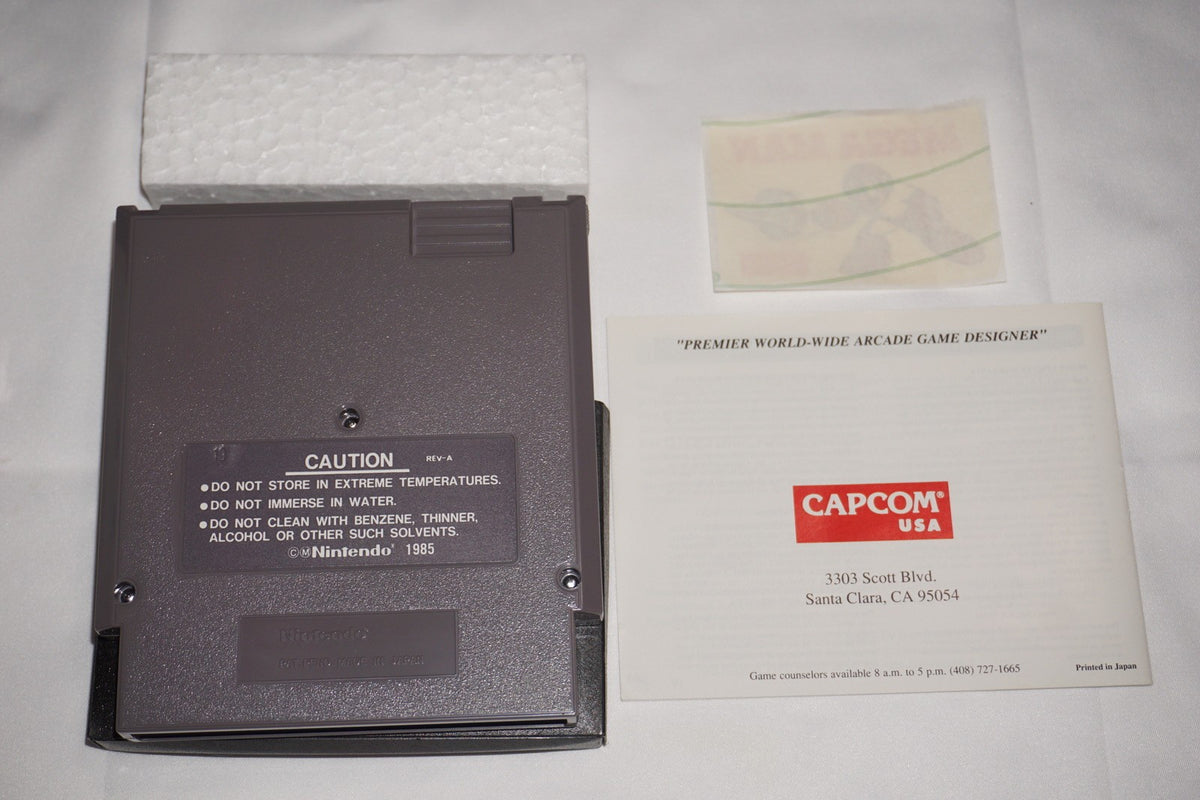 Disney Adventures in Magic Kingdom (Nintendo NES) Complete Mega Man Sticker CIB