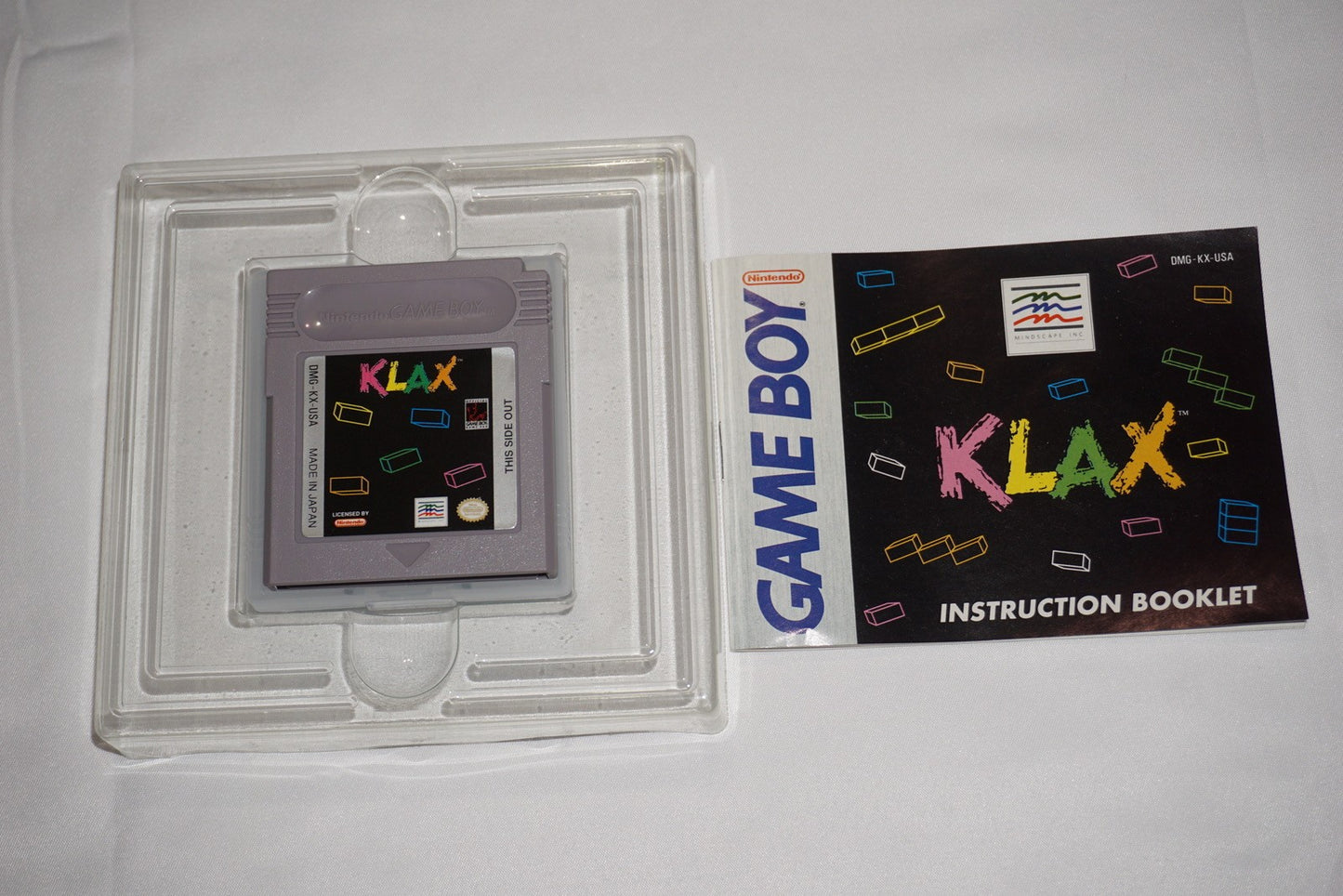 Klax (Nintendo Game Boy Gameboy) Complete in Box CIB