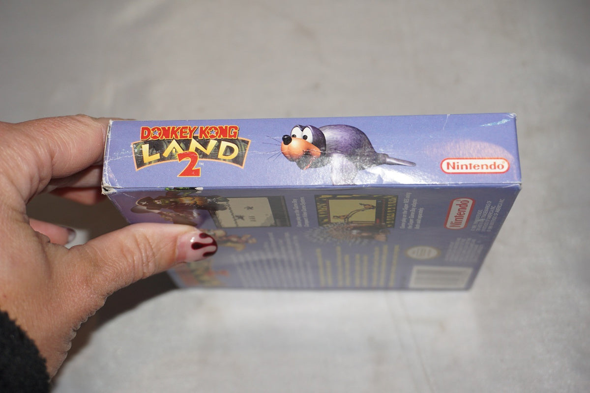 Donkey Kong Land 2 II (Nintendo Gameboy Game Boy GB) Complete CIB