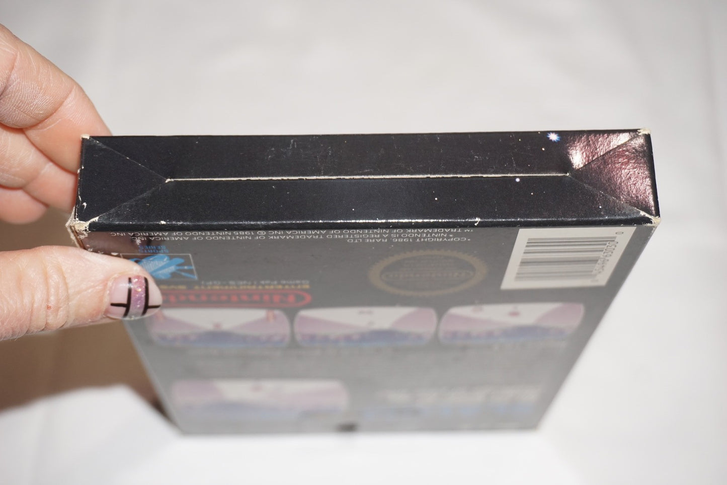 Slalom 5 Screw Hangtab (Nintendo NES) Complete in Box CIB