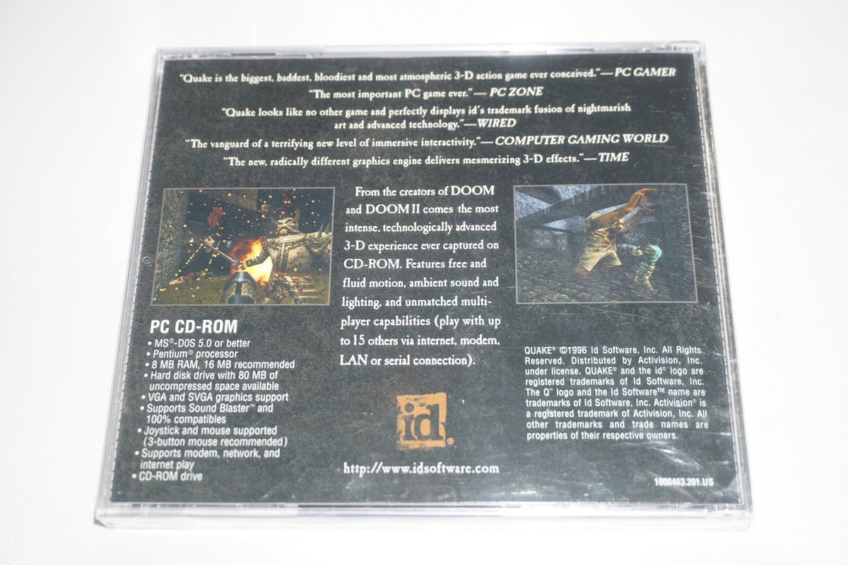 Quake 1 (PC) NEW Sealed