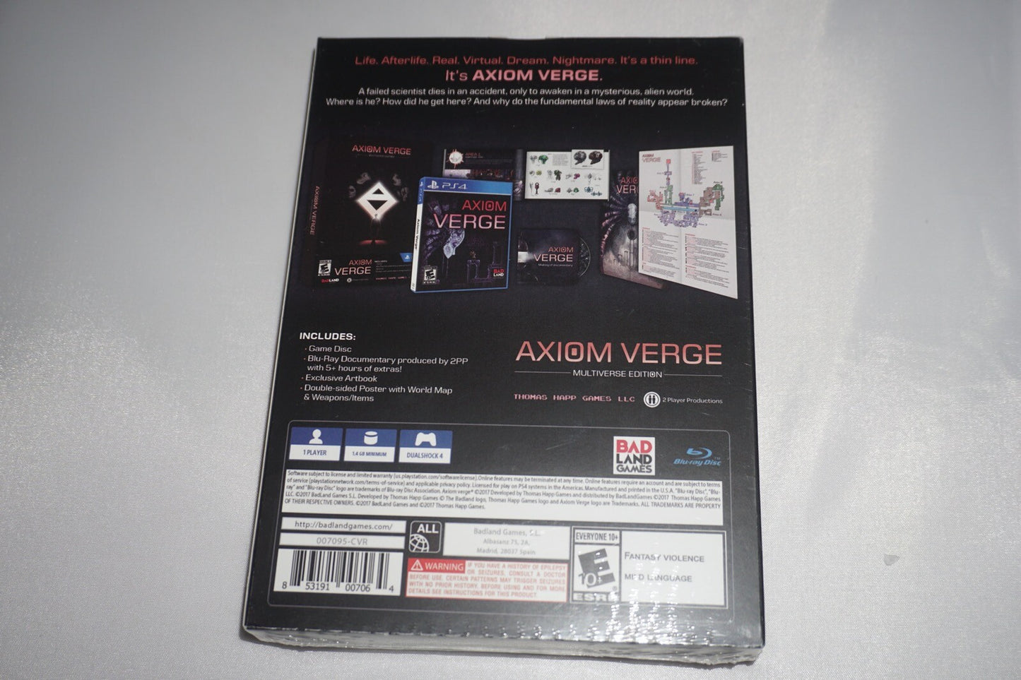 Axiom Verge Multiverse Edition (Sony Playstation 4 ps4) NEW Sealed