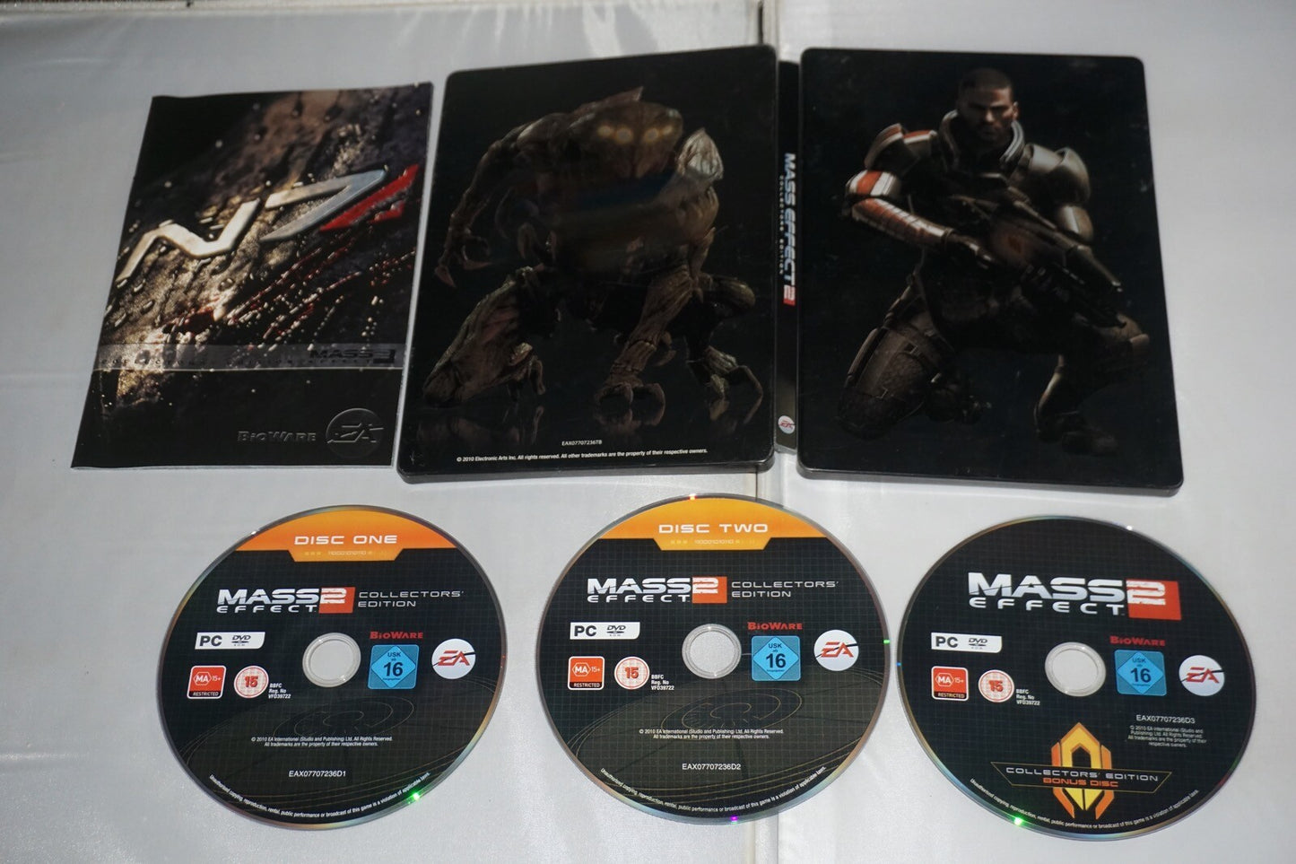 Mass Effect 2 Collector's Edition (PC) with Case PAL UK