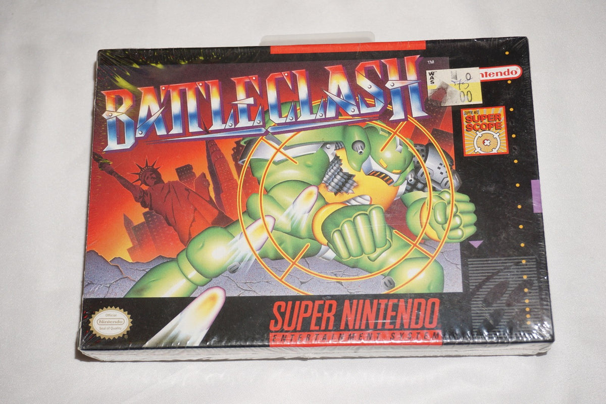 Battleclash (Super Nintendo SNES) NEW Sealed