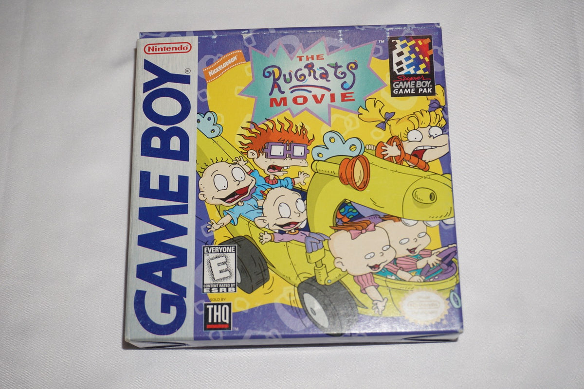 Rugrats Movie (Nintendo Game Boy Gameboy) Complete in Box w/ Poster CIB