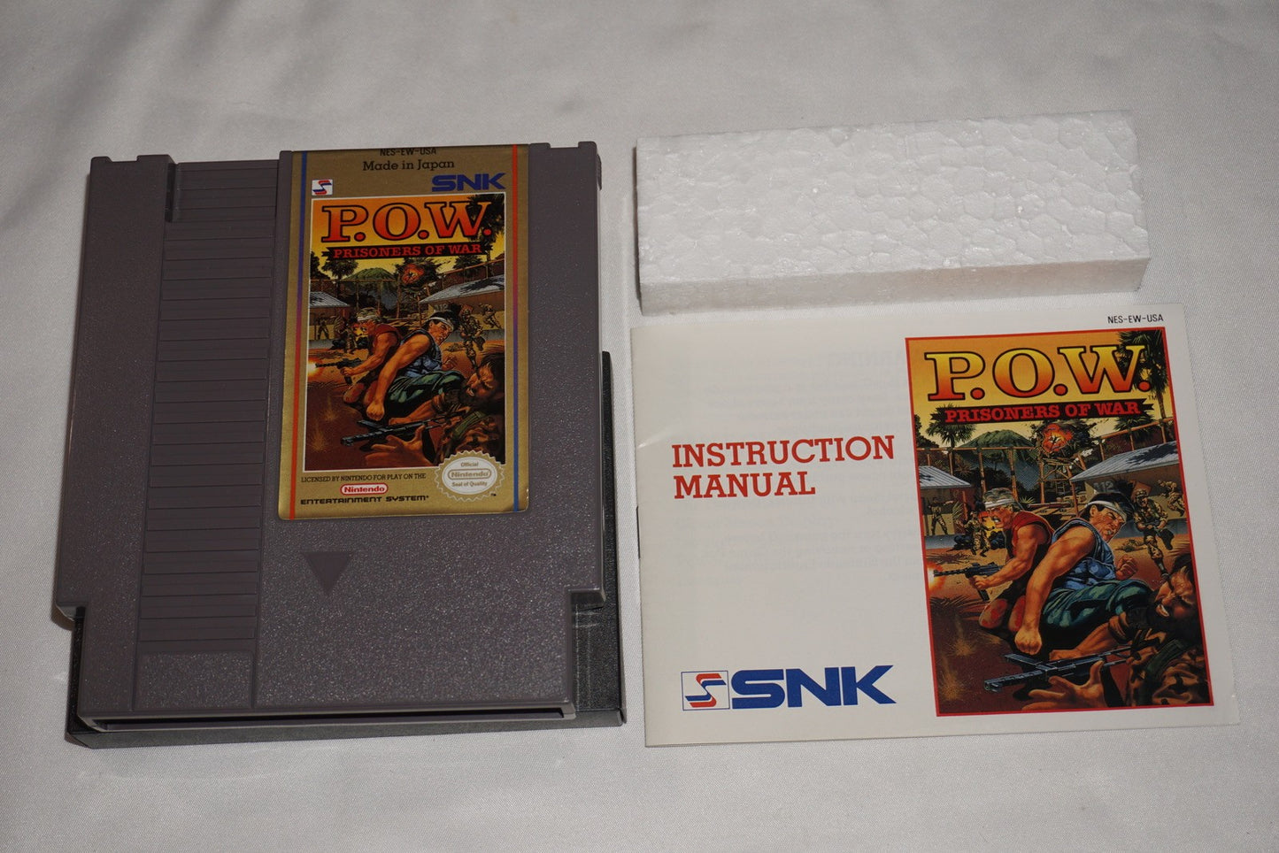 P.O.W Prisoners of War POW (Nintendo NES) Complete in Box CIB