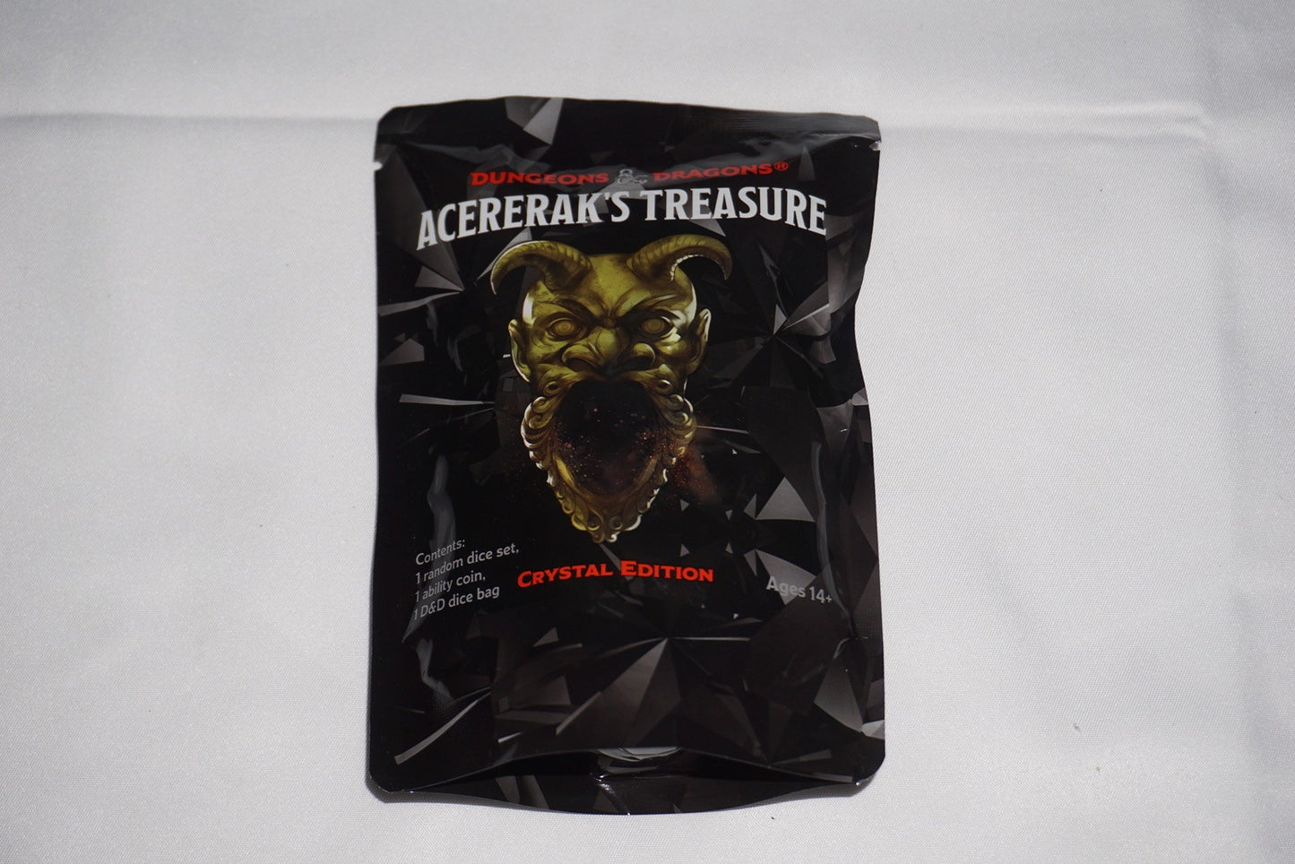 Acererak's Treasure Pack Crystal Mystery Dice Dungeons & Dragons D&D NEW Sealed