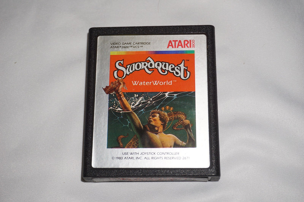 Swordquest: WaterWorld (Atari 2600) Cart Only