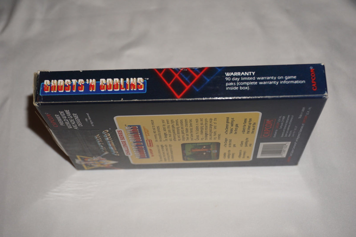 Ghosts N Goblins (Nintendo NES) Complete in Box CIB