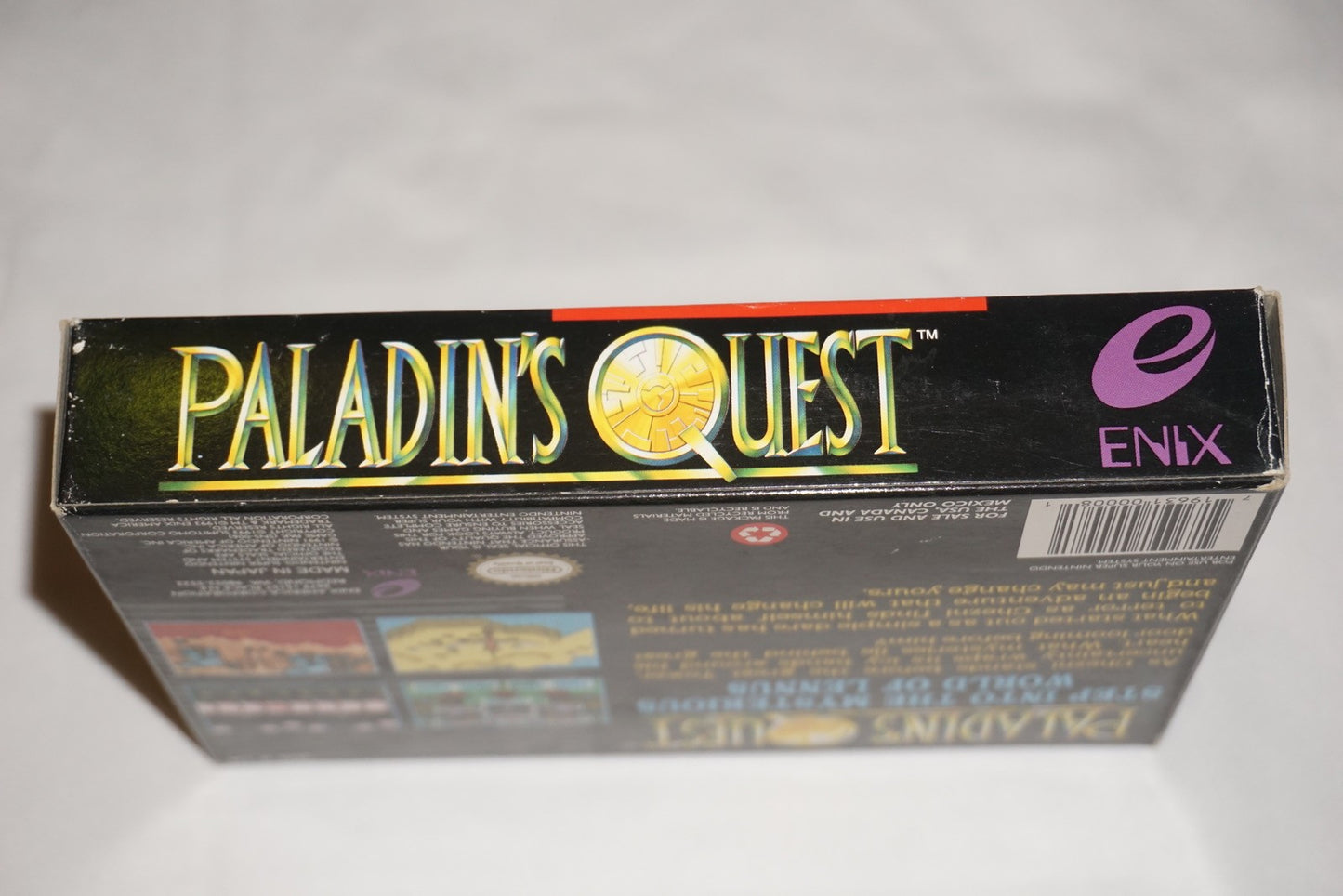Paladin's Quest (Super Nintendo SNES) Complete in Box w/ Chart CIB
