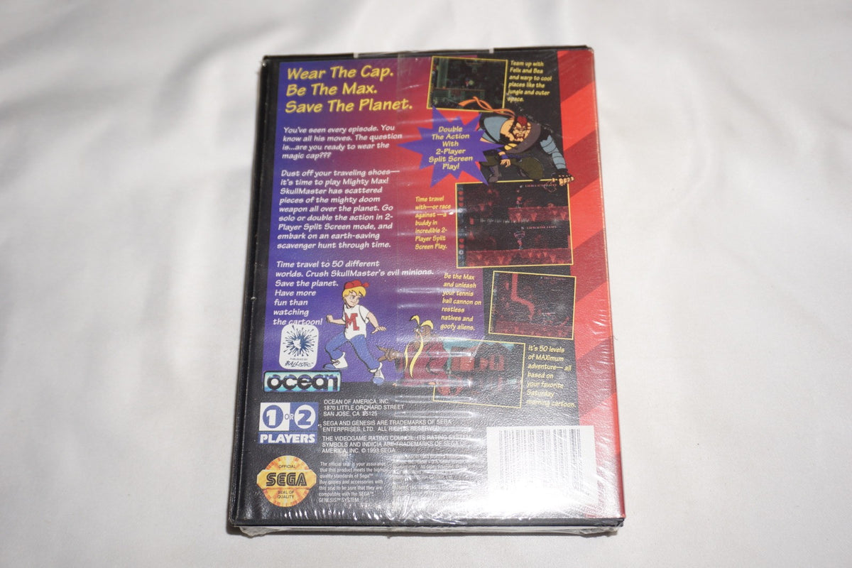 Adventures of Mighty Max (Sega Genesis) NEW Sealed