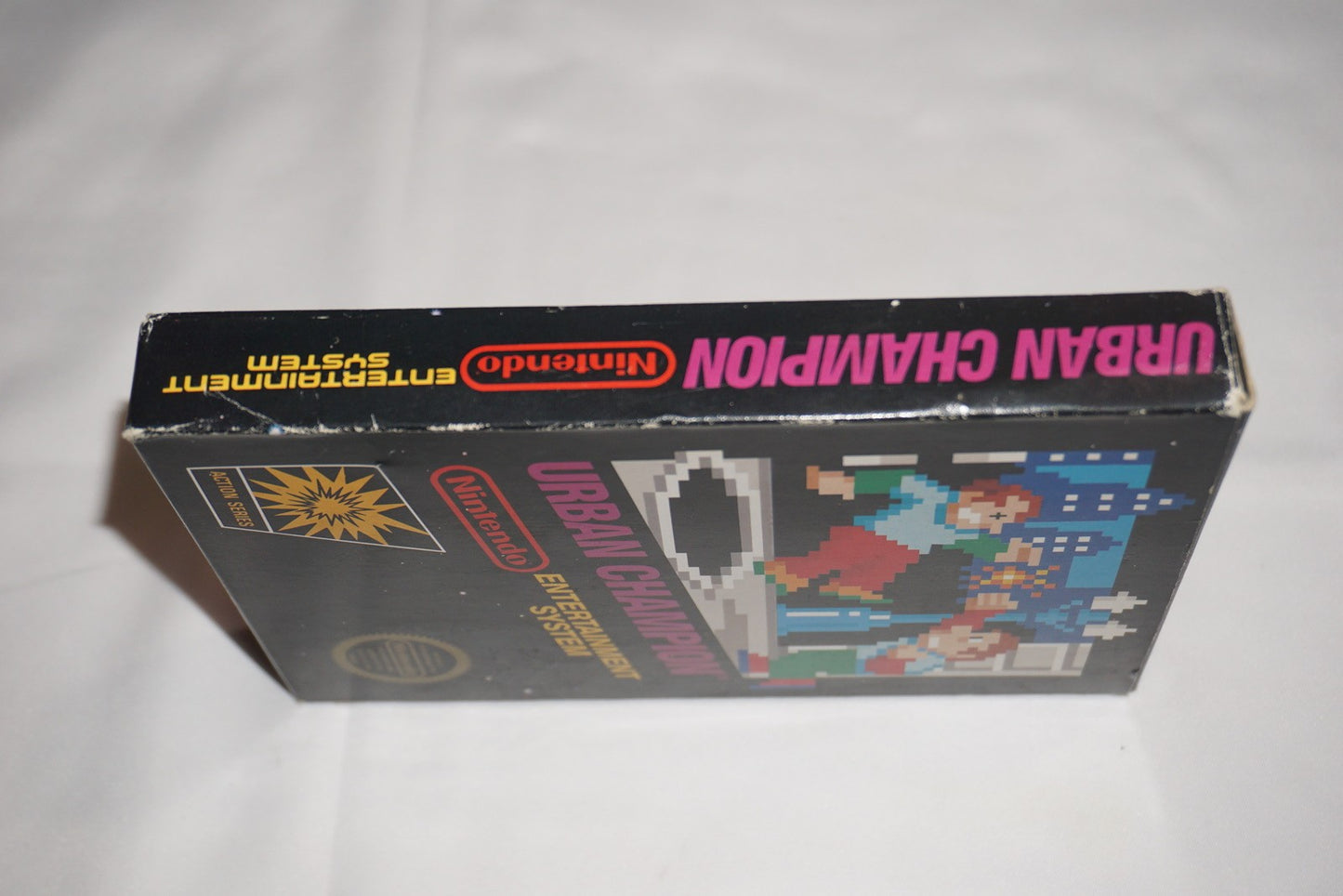 Urban Champion 5 Screw Hangtab (Nintendo NES) Complete in Box CIB