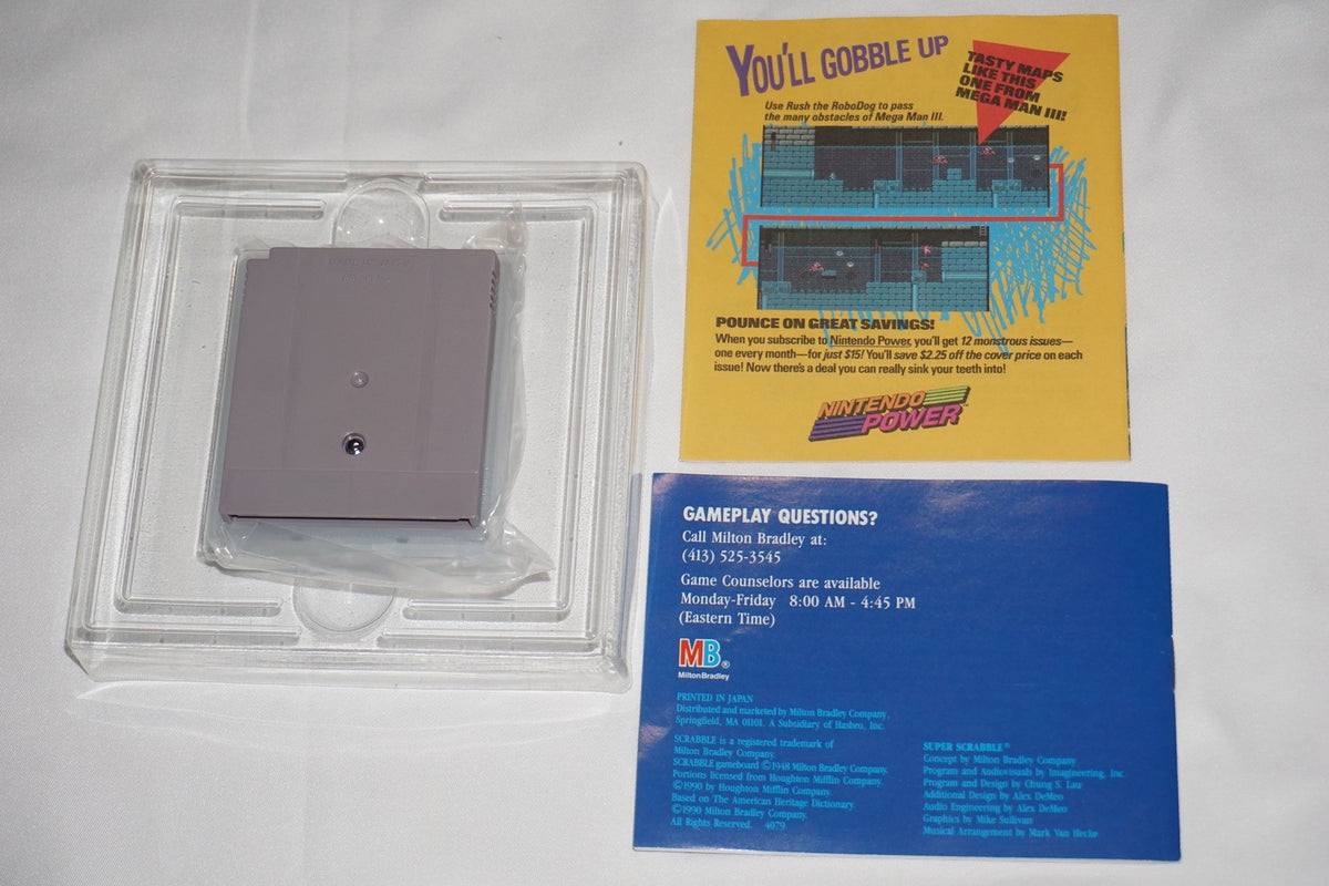 Super Scrabble (Nintendo Game Boy Gameboy) Complete in Box CIB