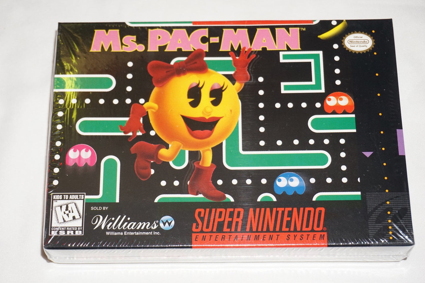 Ms Pac Man (Super Nintendo SNES) NEW Sealed