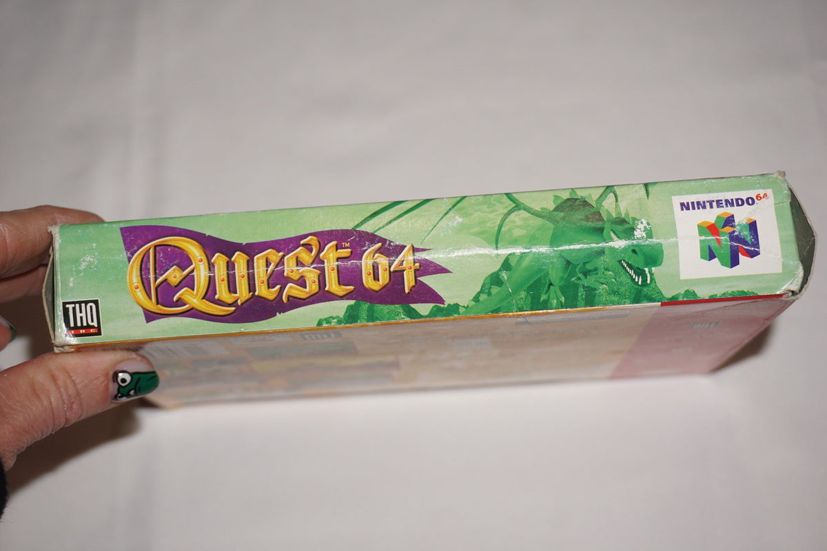 Quest (Nintendo 64 N64) Complete in Box CIB