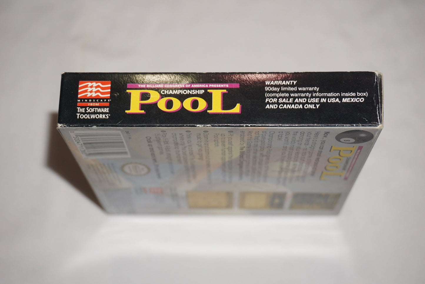 Championship Pool (Nintendo Game Boy Game Boy) Complete in Box CIB