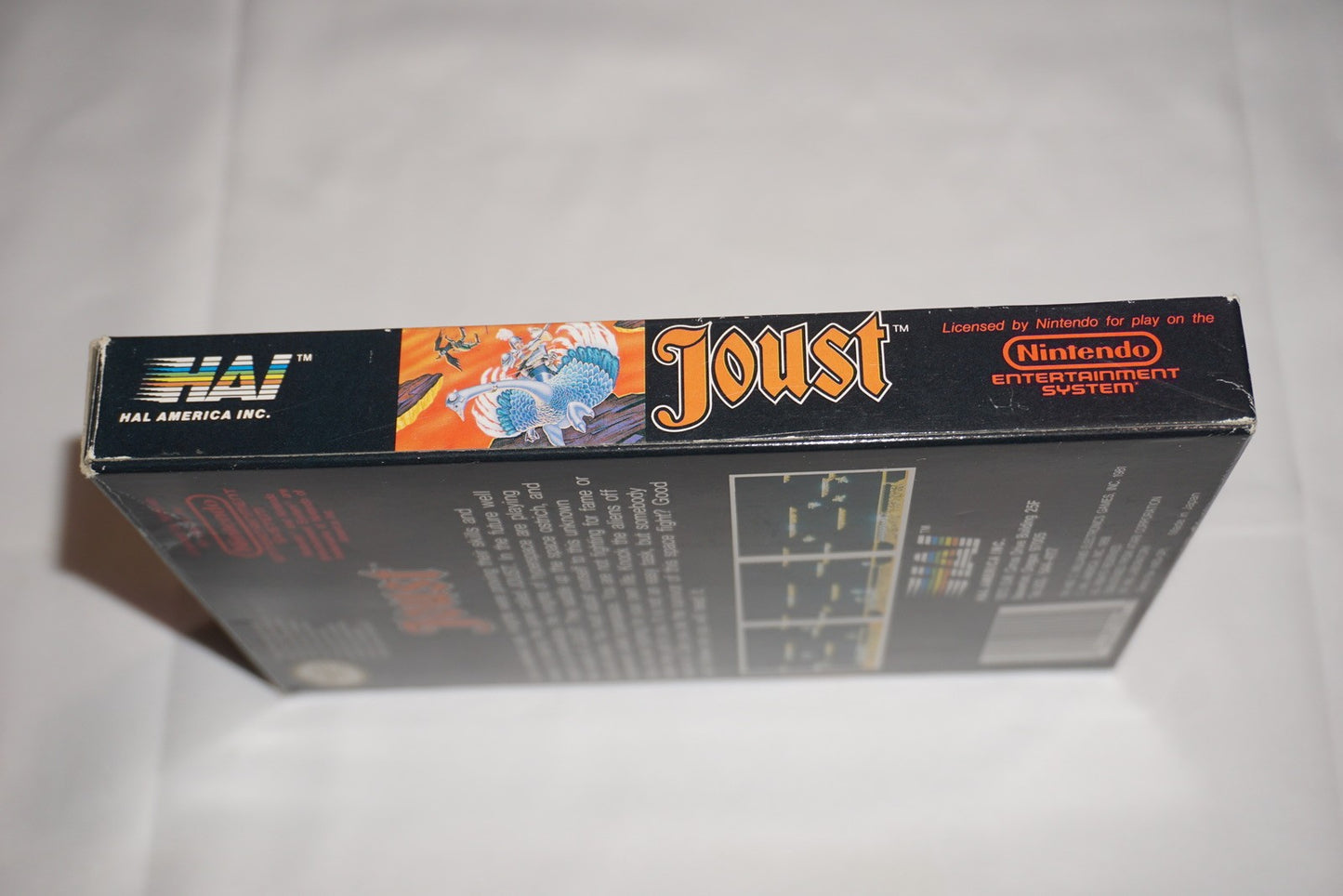Joust Oval (Nintendo NES) Complete in Box CIB