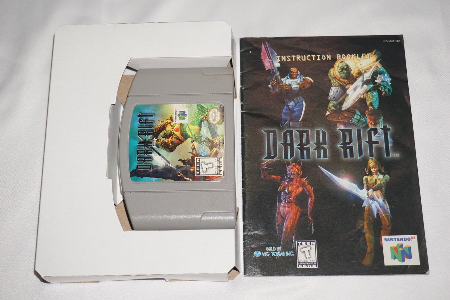 Dark Rift (Nintendo 64 N64) Complete in Box CIB