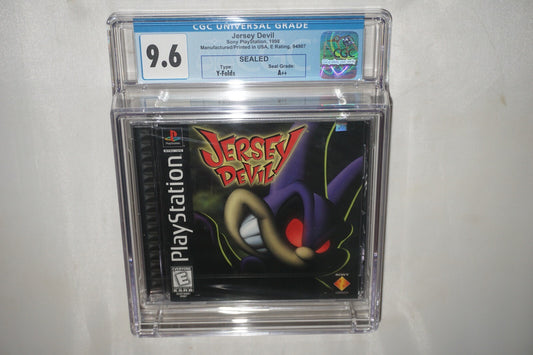 Jersey Devil (Sony Playstation ps1) CGC 9.6 A++ NEW Sealed