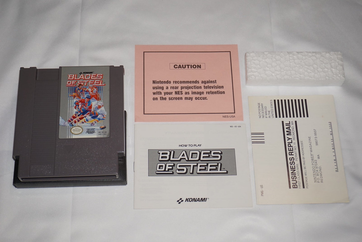 Blades Of Steel (Nintendo NES) Complete in Box CIB