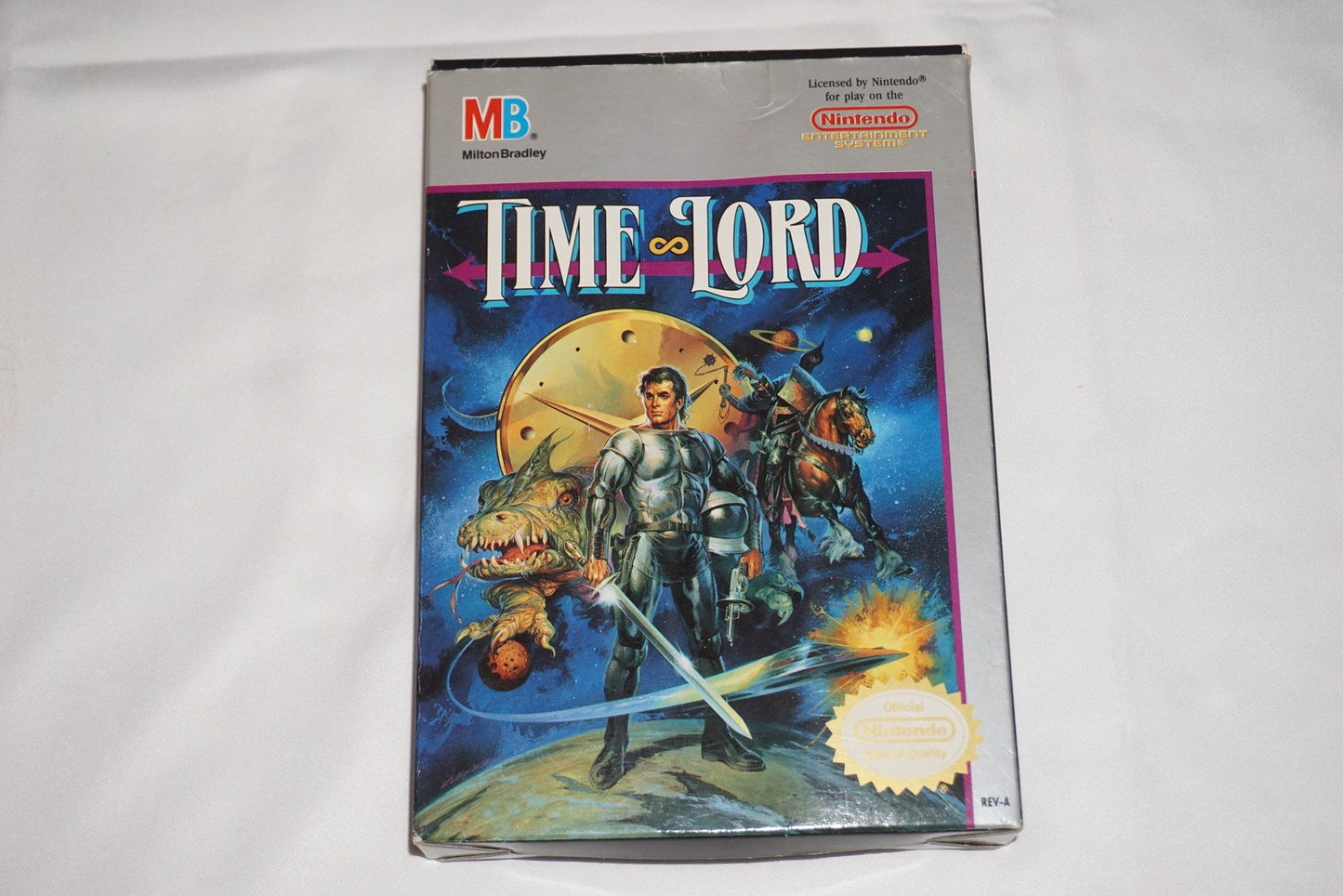 Time Lord (Nintendo NES) Complete in Box CIB