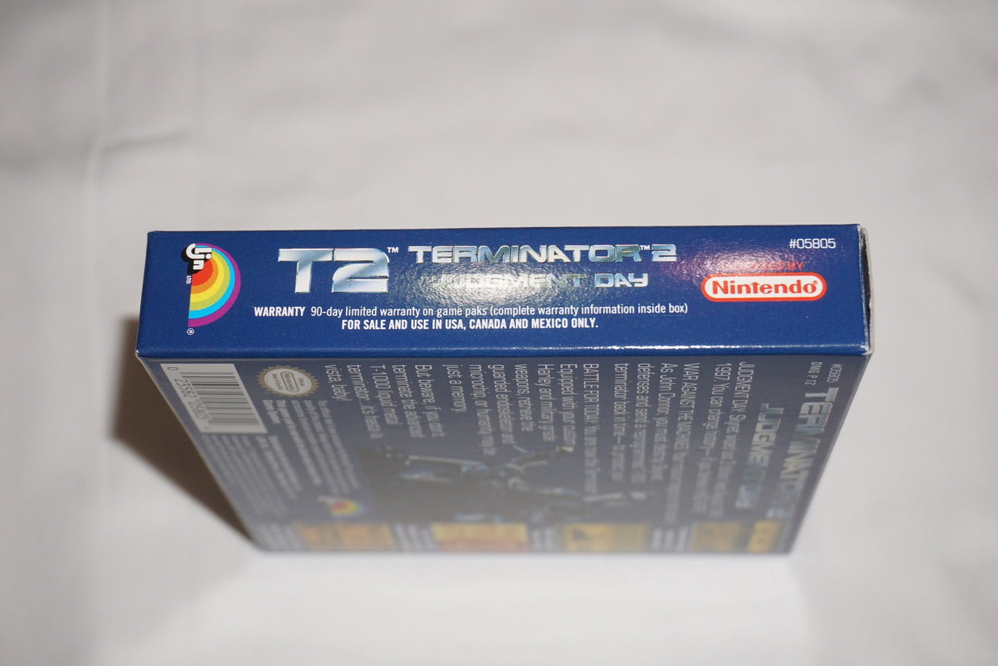T2 Judgment Day Terminator 2 (Game Boy Gameboy) Complete in Box w/ Reg CIB